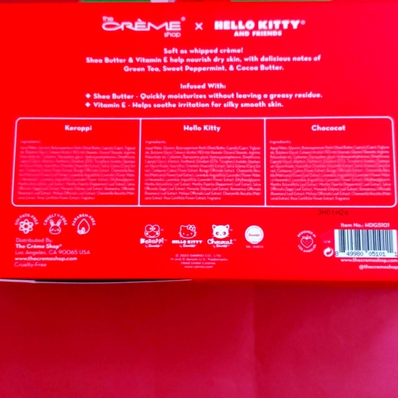 NIB: 3-PIECE HELLO KITTY and FRIENDS LOTION SET - Picture 5 of 11